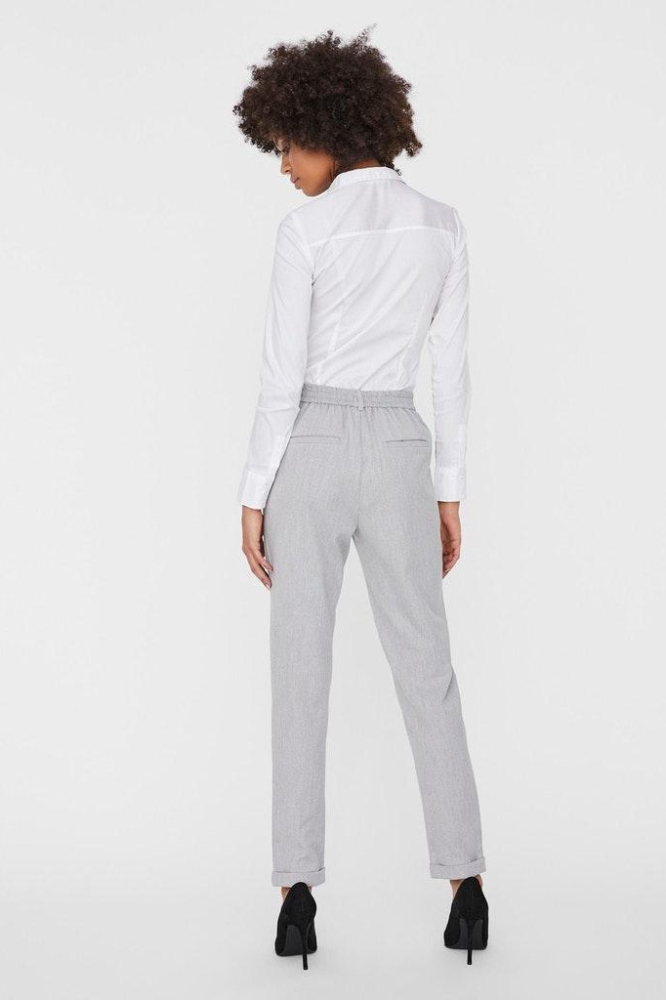 VMMAYA MW LOOSE SOLID PANT NOOS 10225280 LIGHT GREY MELANGE